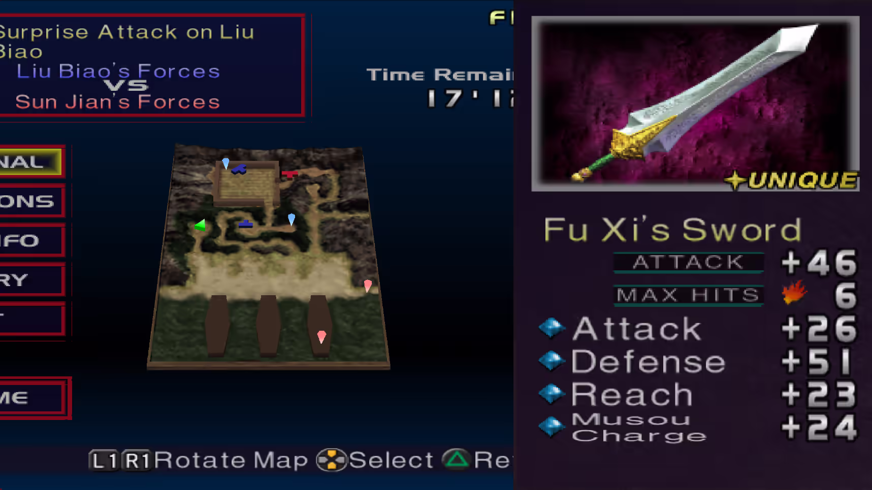 Fu Xi's Sword Location