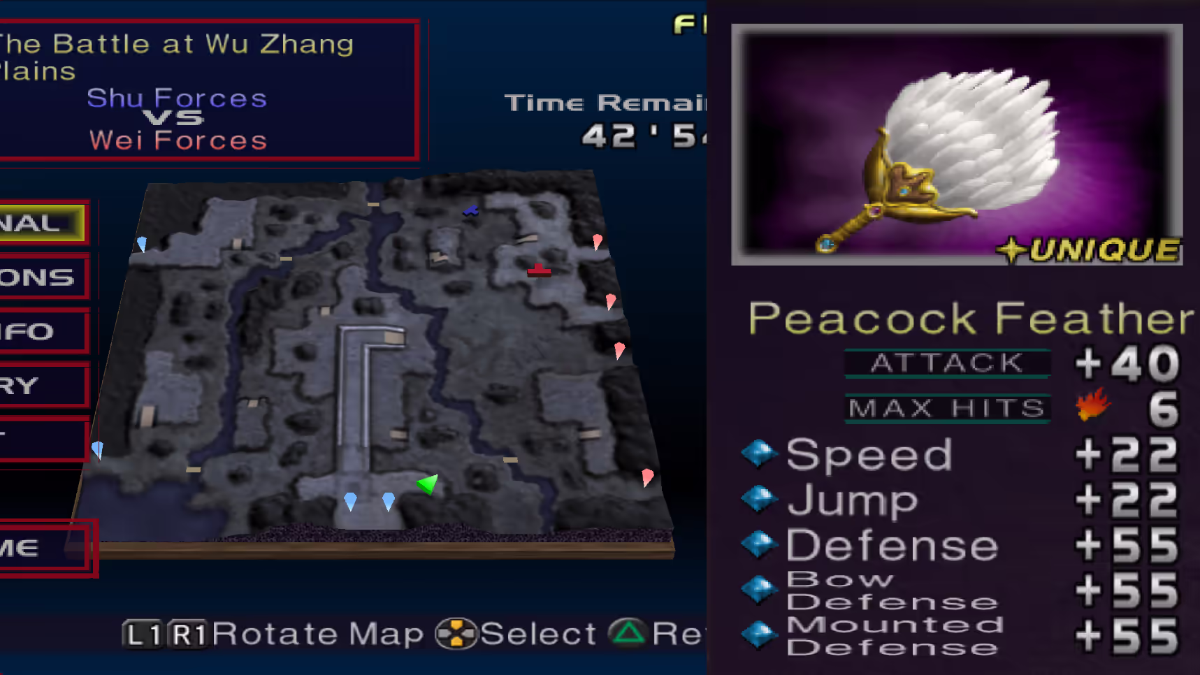 Peacock Feather Location