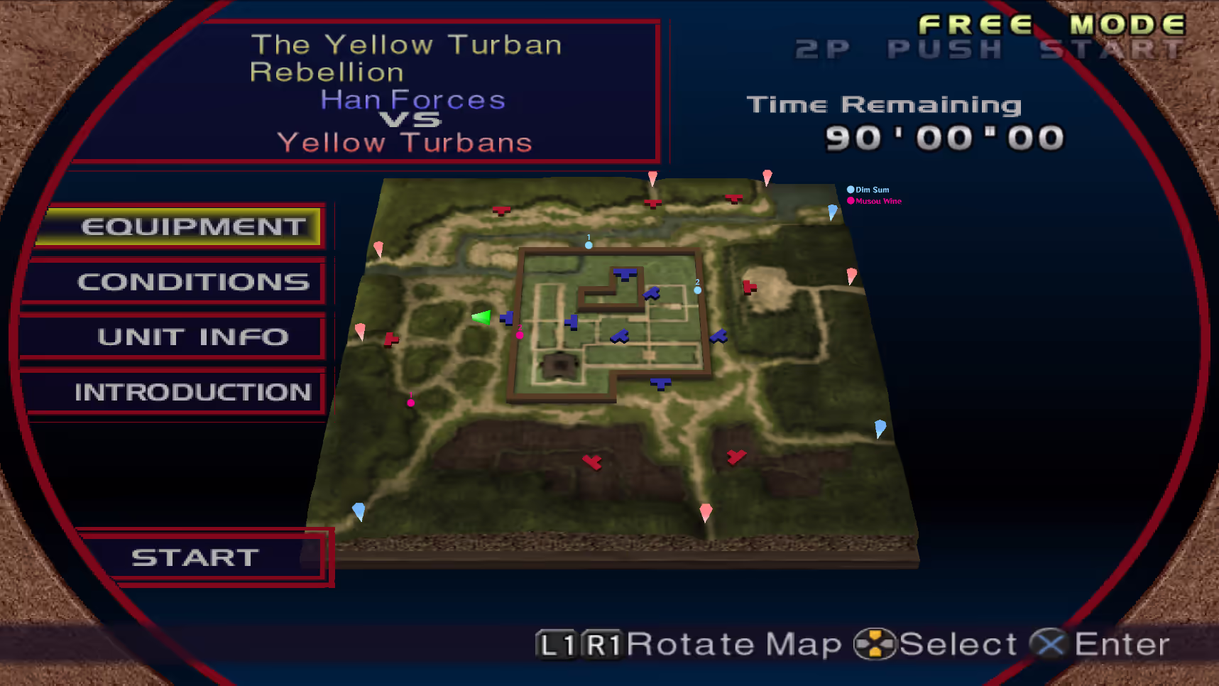 Yellow Turban Rebellion Map