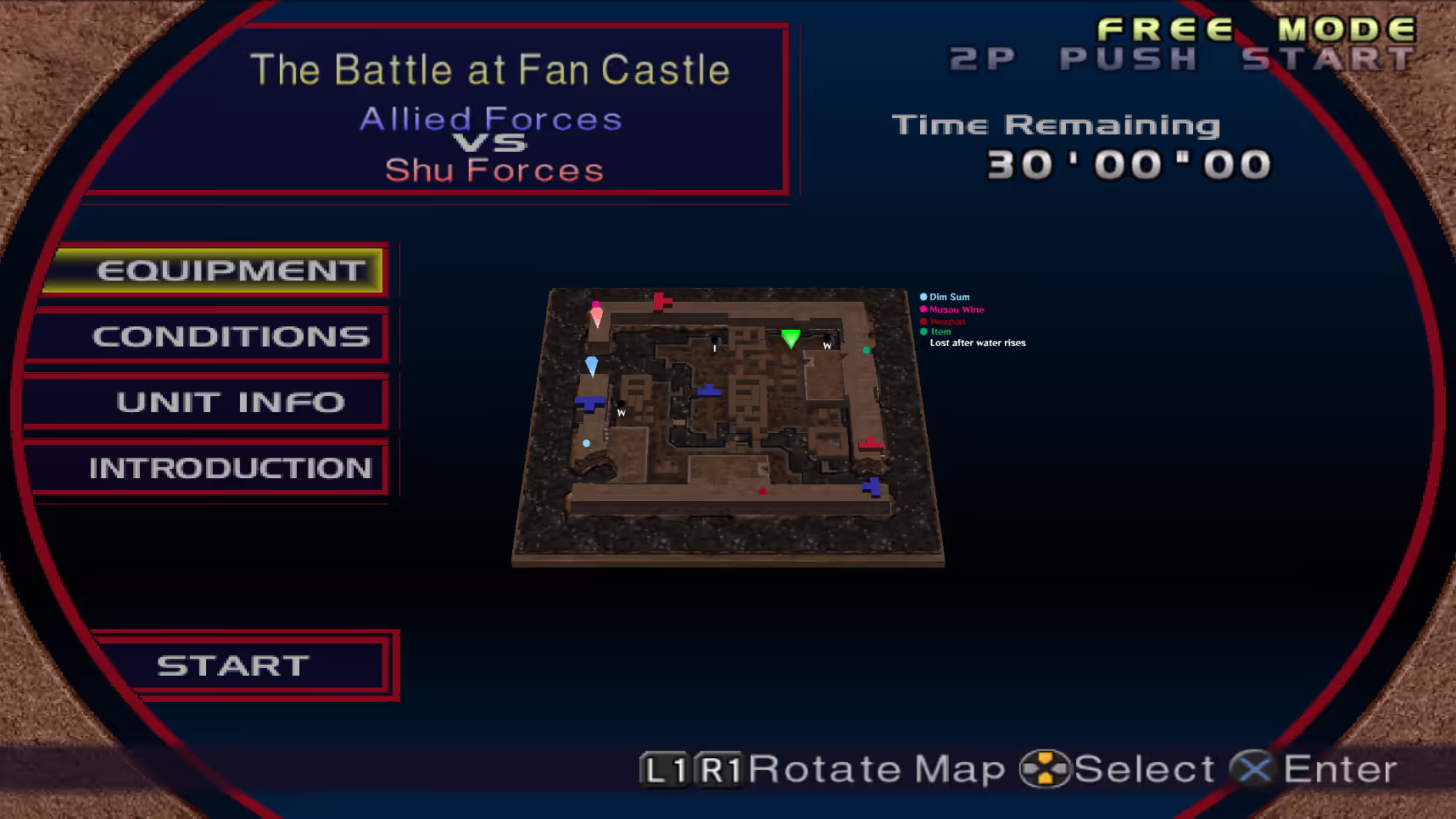Fan Castle Map