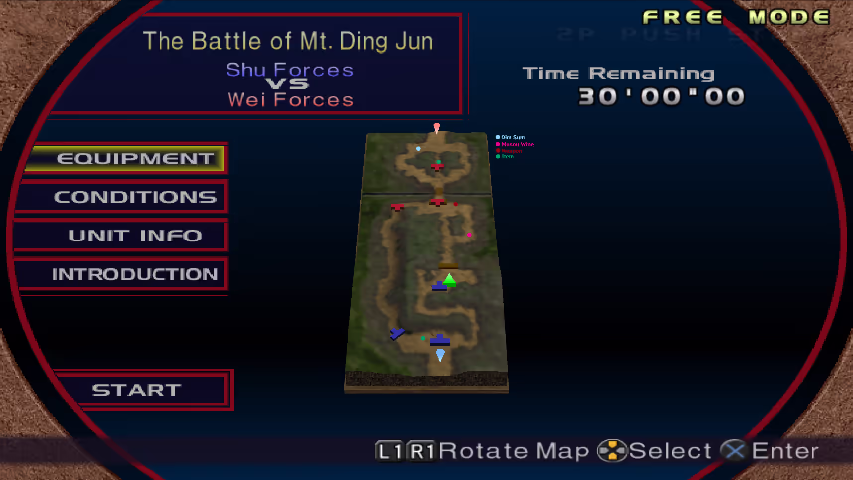 Mt. Ding Jun Map