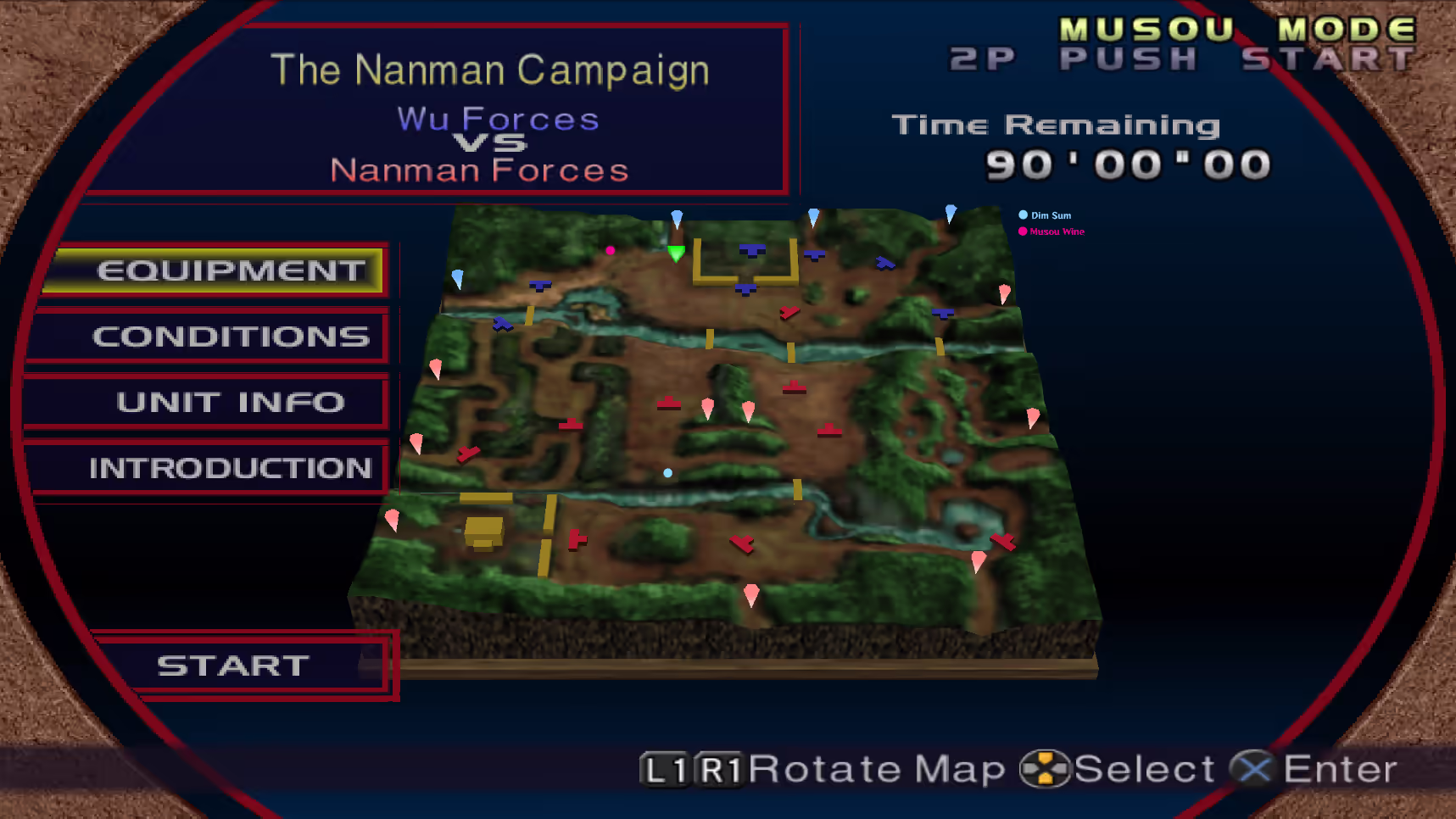 Nanman Campaign Map