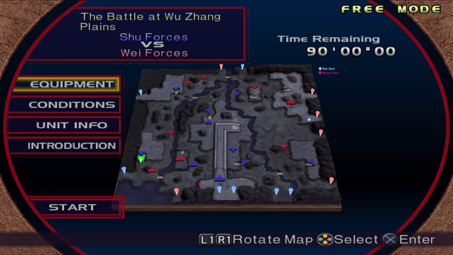 Wu Zhang Plains Map