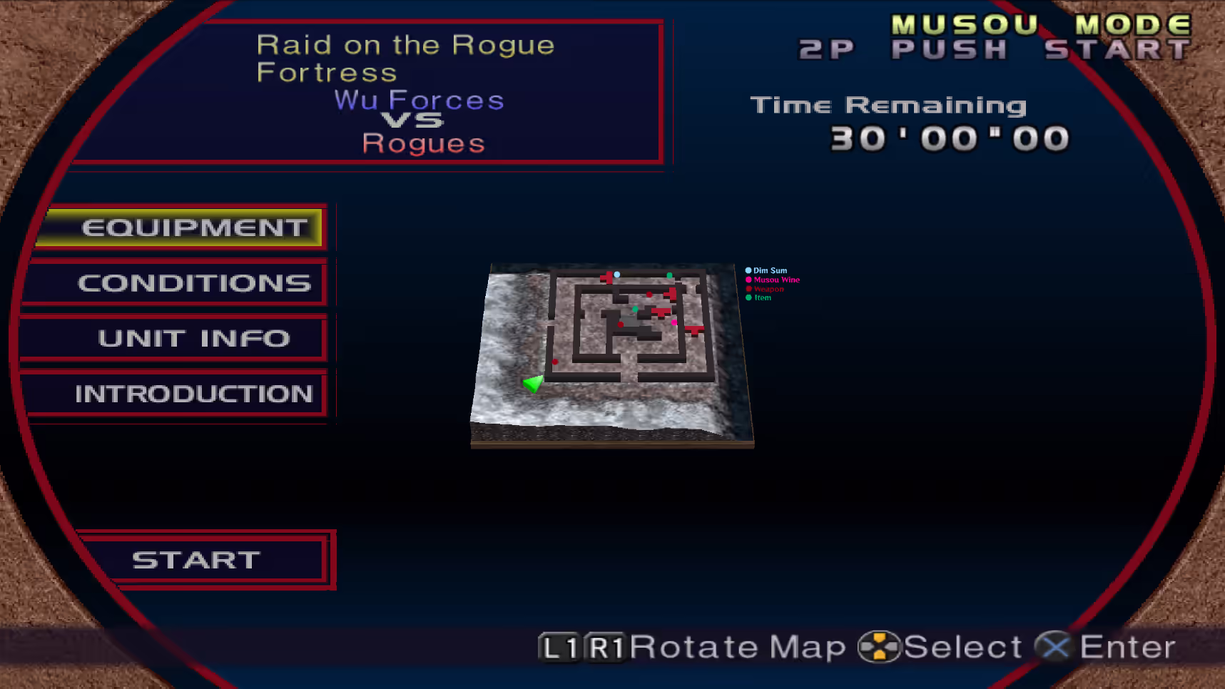 Rogue Fortress Map