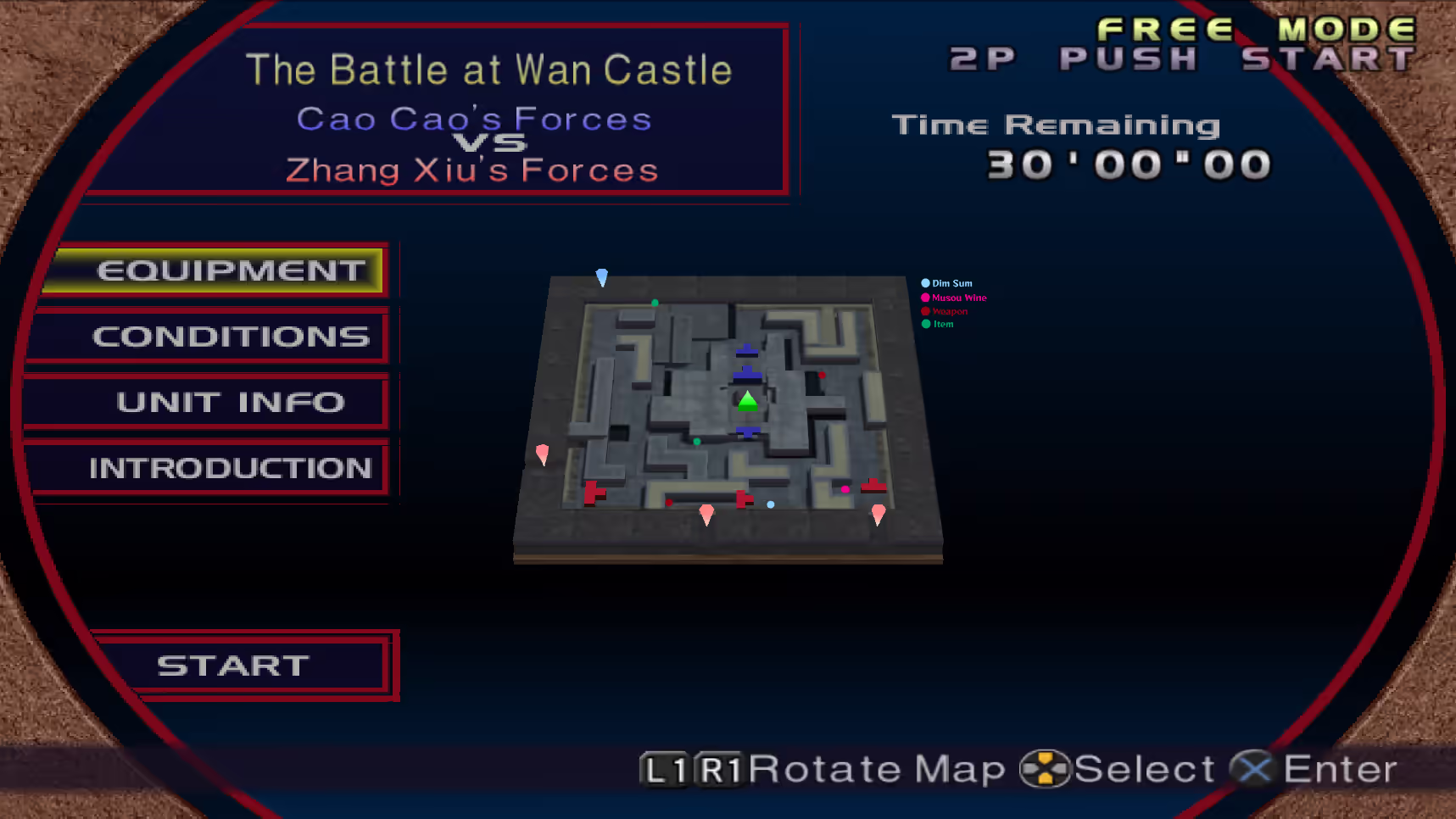 Wan Castle Map