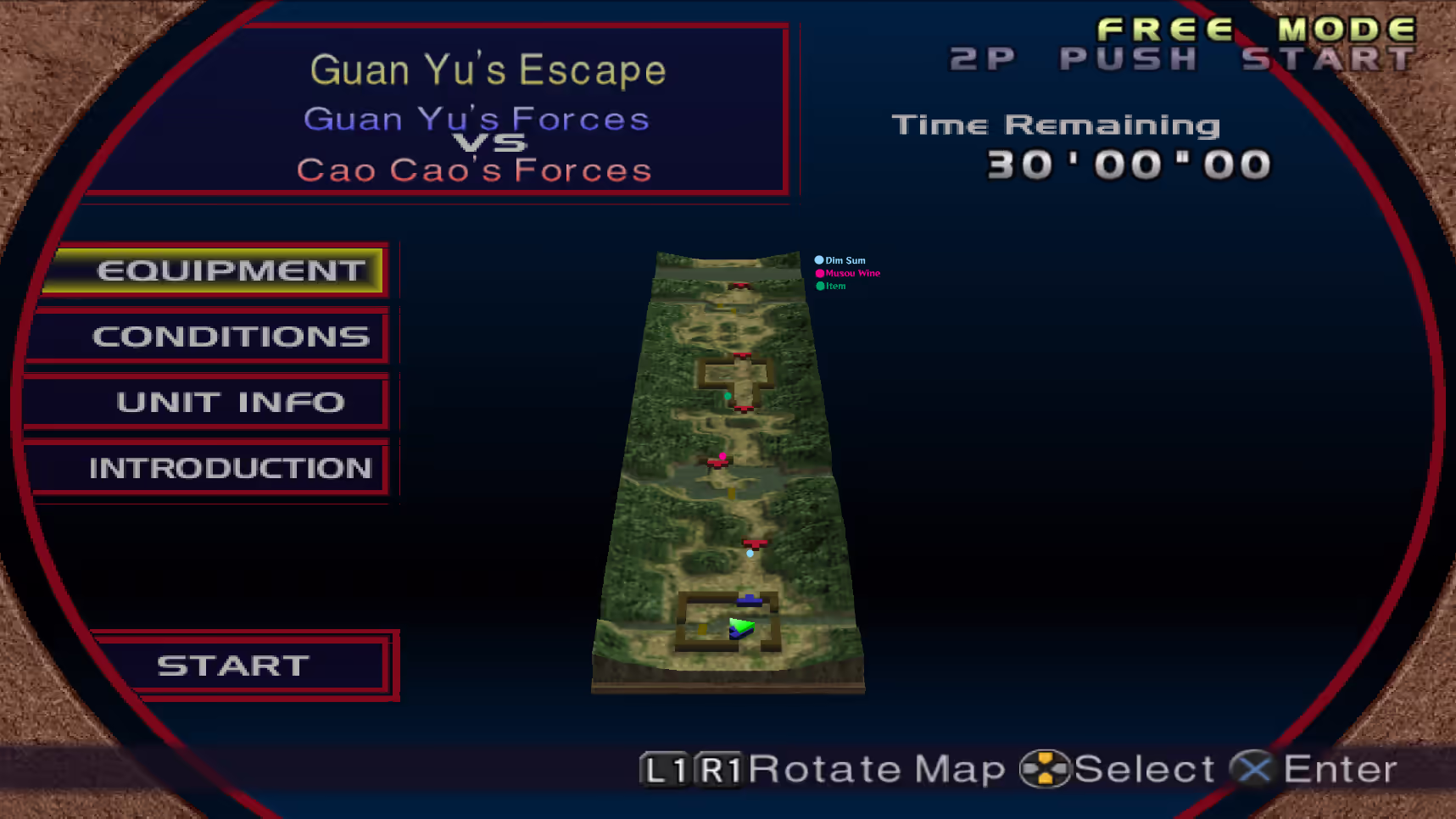 Guan Yu's Escape Map